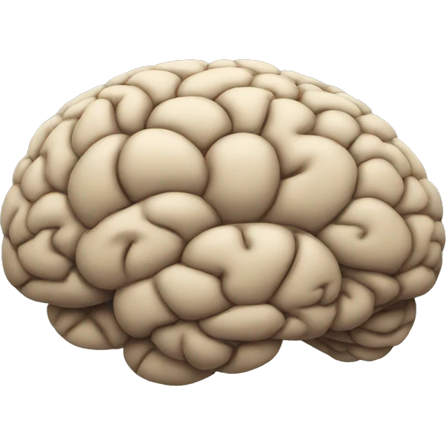 big brain emoji