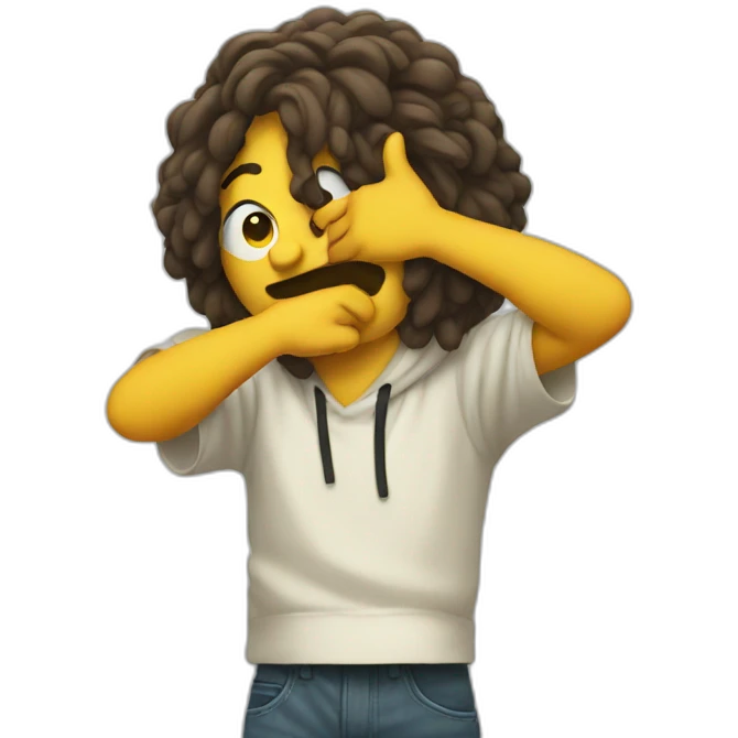Emoji dab emoji