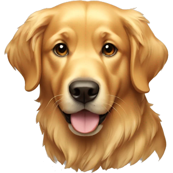 perro golden retriever  emoji