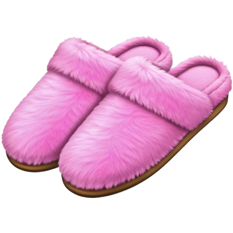 Pink slippers emoji
