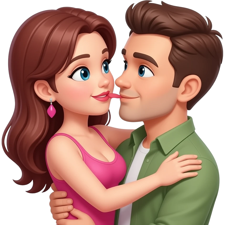 Porn girl doing sex with man emoji