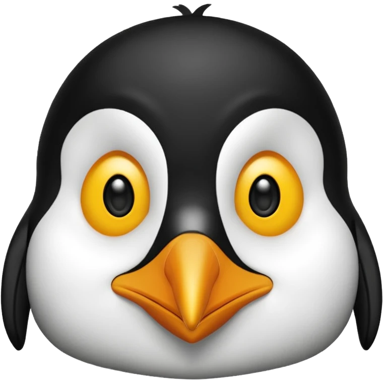 Cara de pingüino  emoji