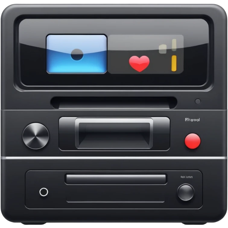 VCR player emoji
