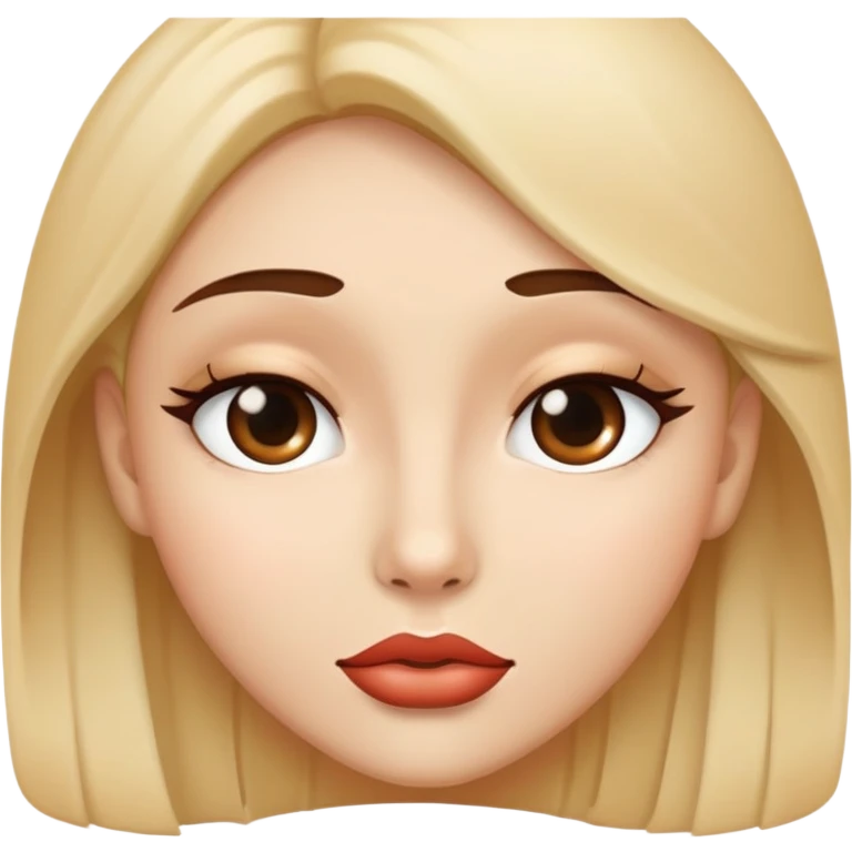 Sexy face emoji