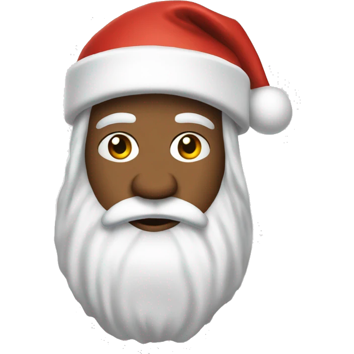 White Santa clause wearing a Pittsburgh Steelers hat emoji