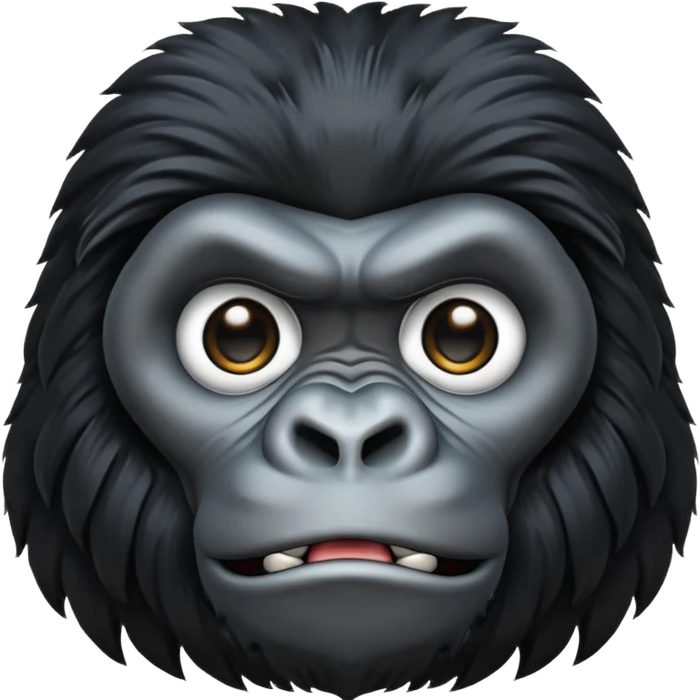 gorilla head emoji