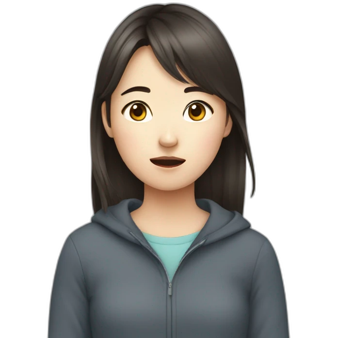 adhd korean girl emoji