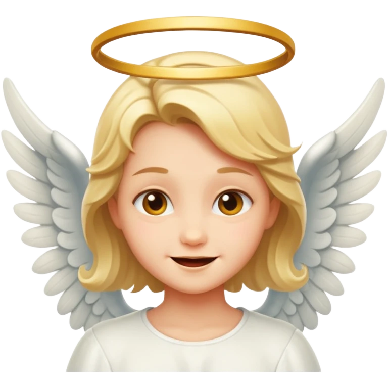 delightfully bad angel emoji