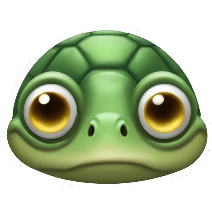 Turtle rolling eyes  emoji