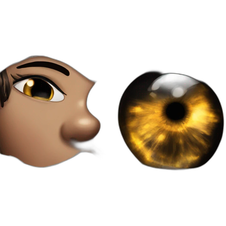 mysterious soul in darkness emoji