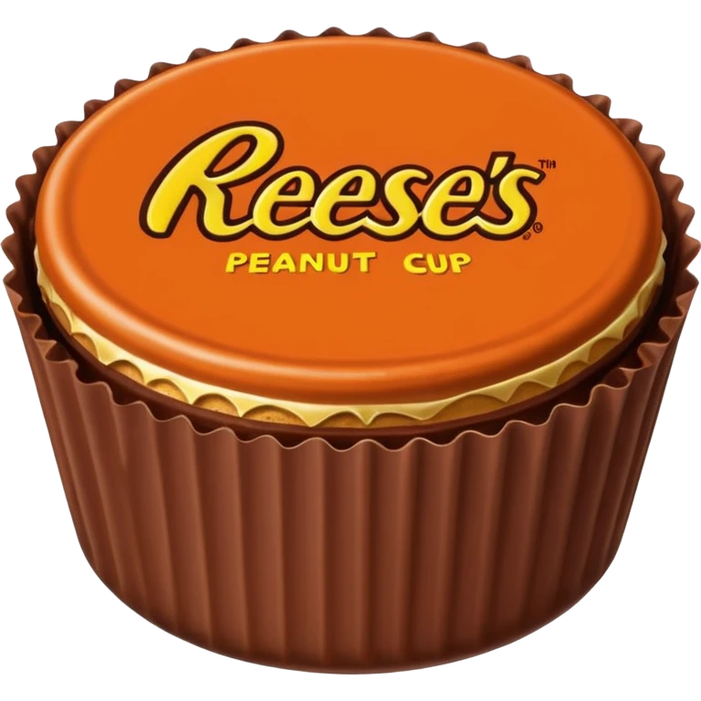 reeses peanut butter cup exact replica emoji