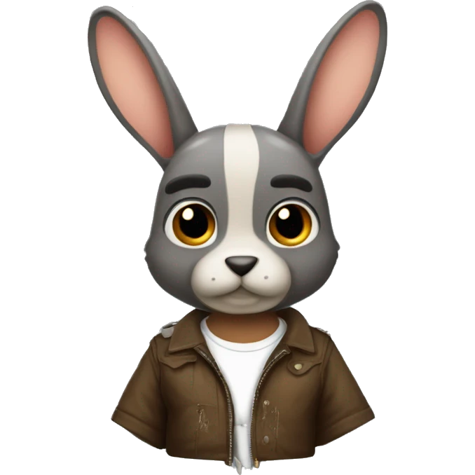 Conejo bad boy  emoji