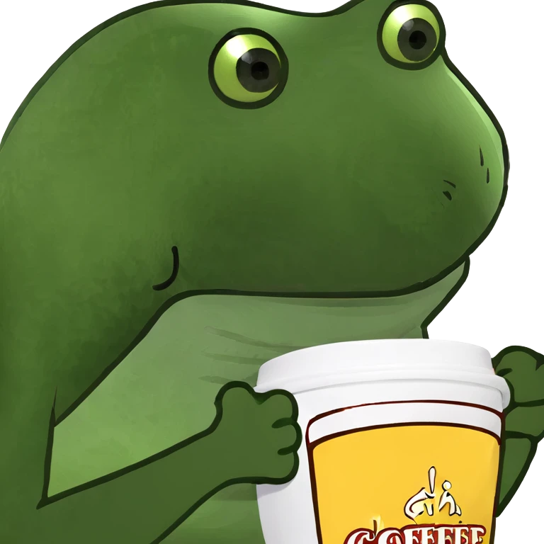 Coffee cheers emoji