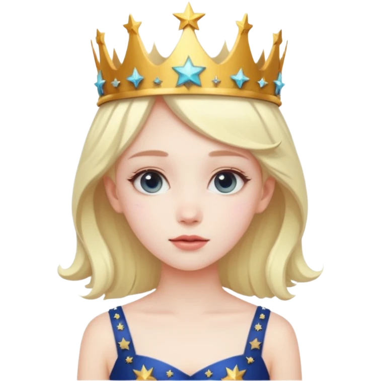 Star twin girl emoji