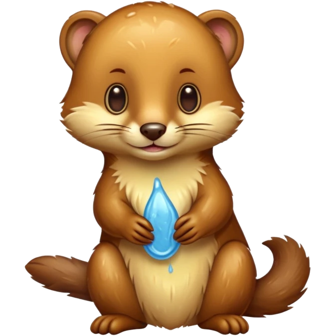 Weasel with vaseline emoji