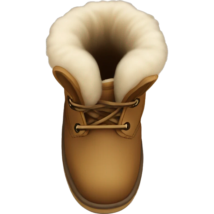 Uggs from above emoji