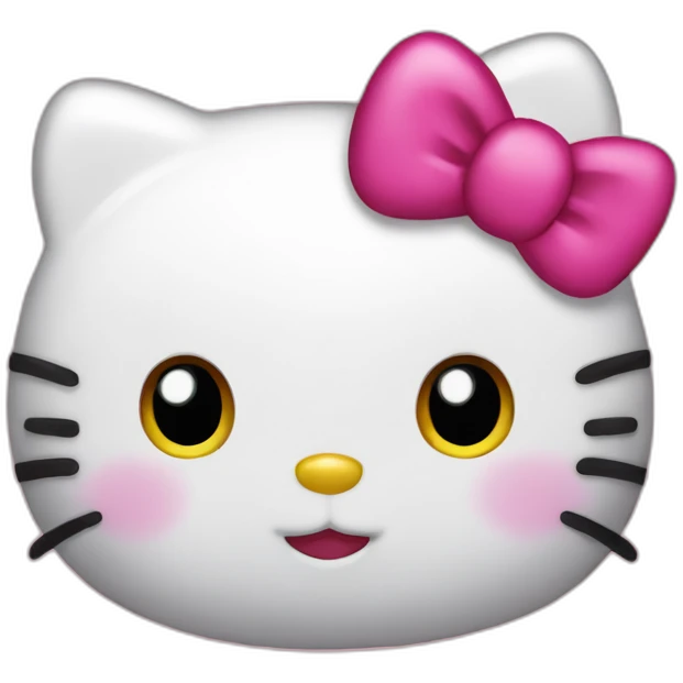 Hello kitty emoji