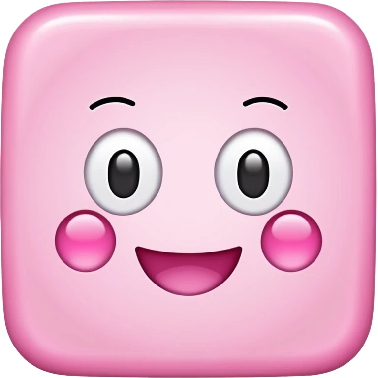 Pink square with 'OK' text emoji