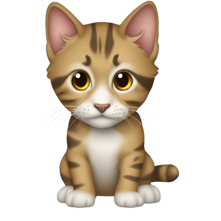 рыжий кот emoji