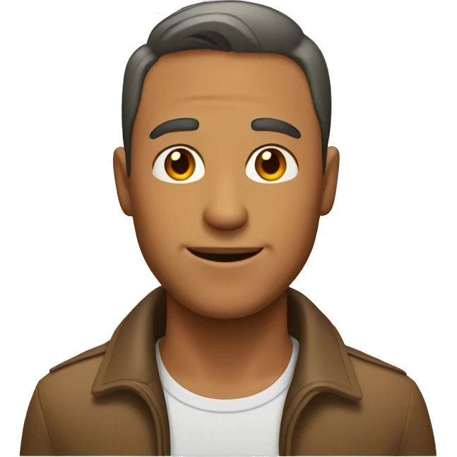tan man named brian access card emoji