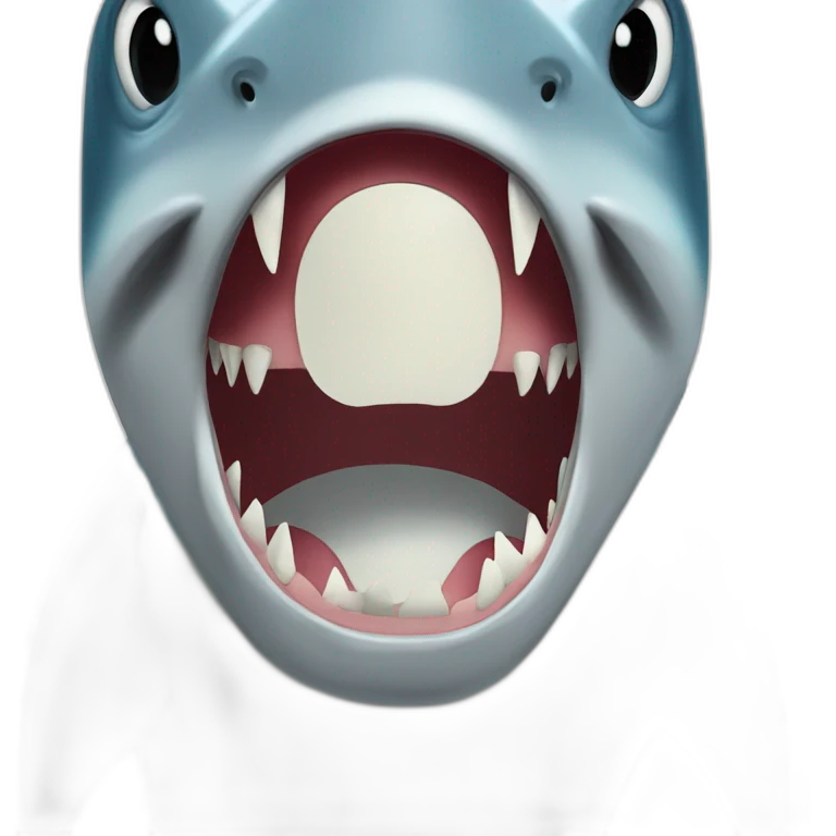 Requin méchant emoji