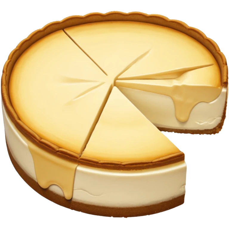 Cheese cake emoji