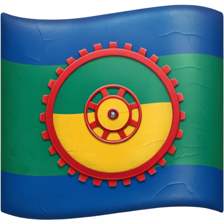 Drapeau des gitans  emoji