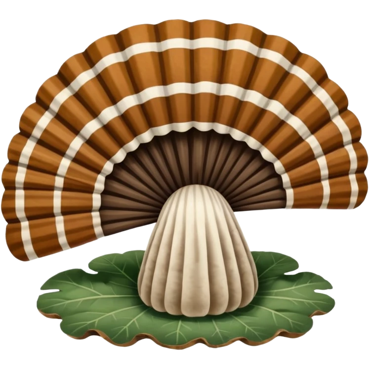 turkey tail mushroom emoji