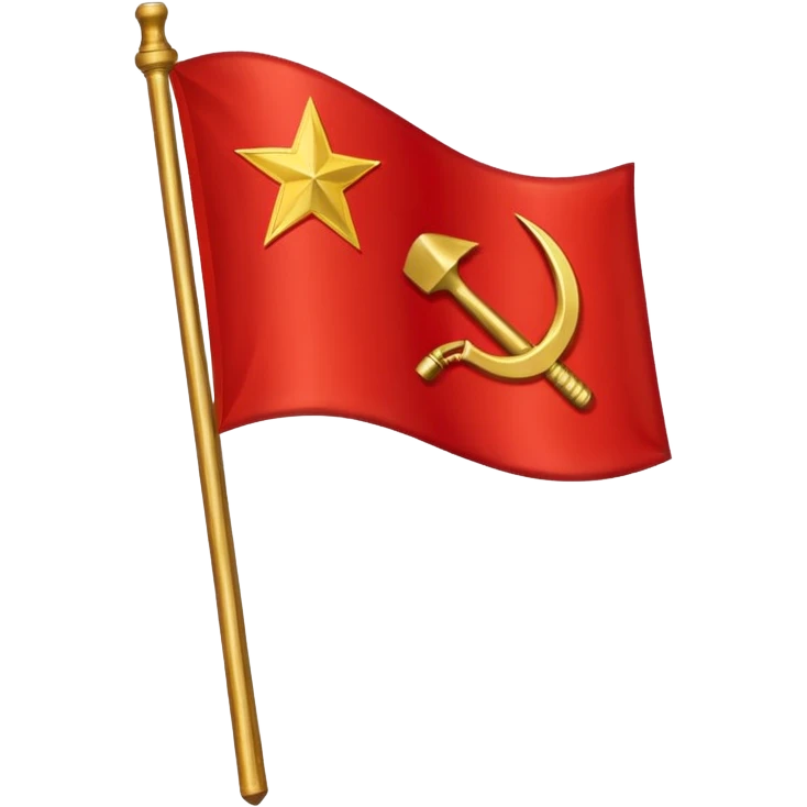Flag soviet emoji