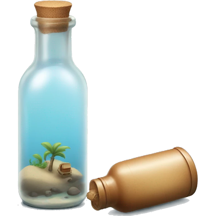 message in a bottle emoji