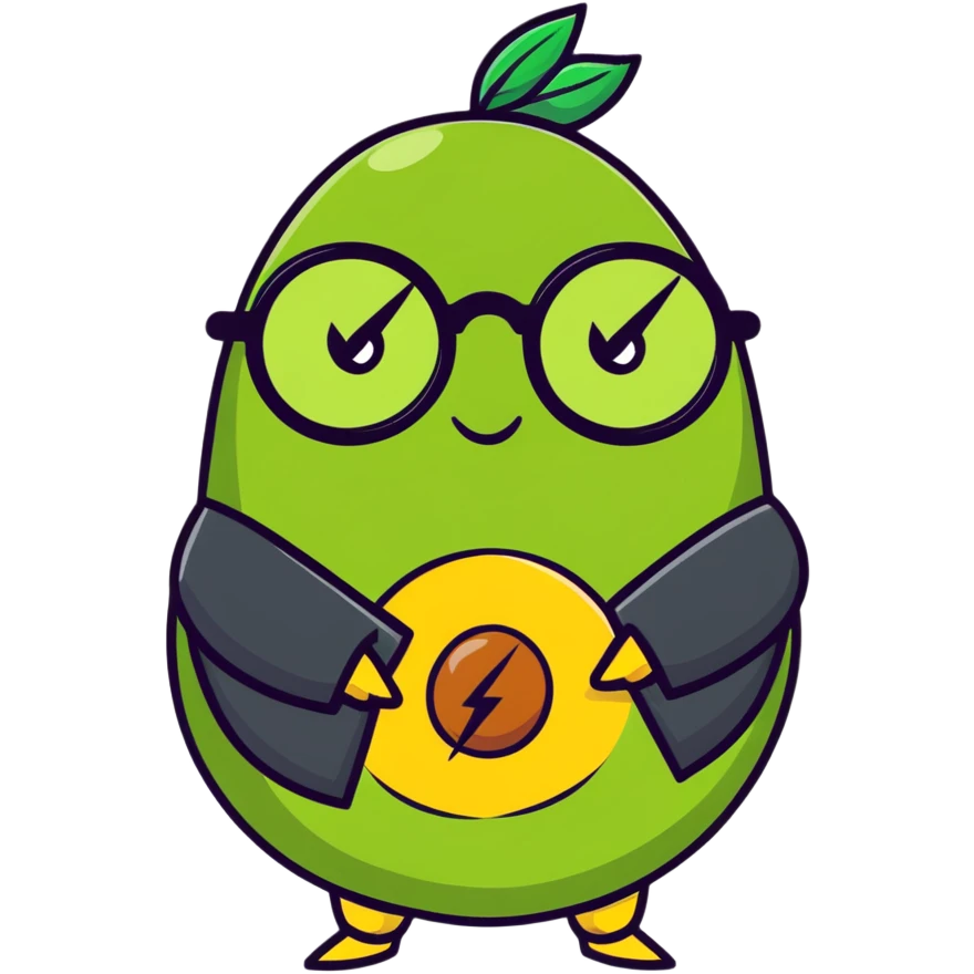 Avocado Harry Potter  emoji