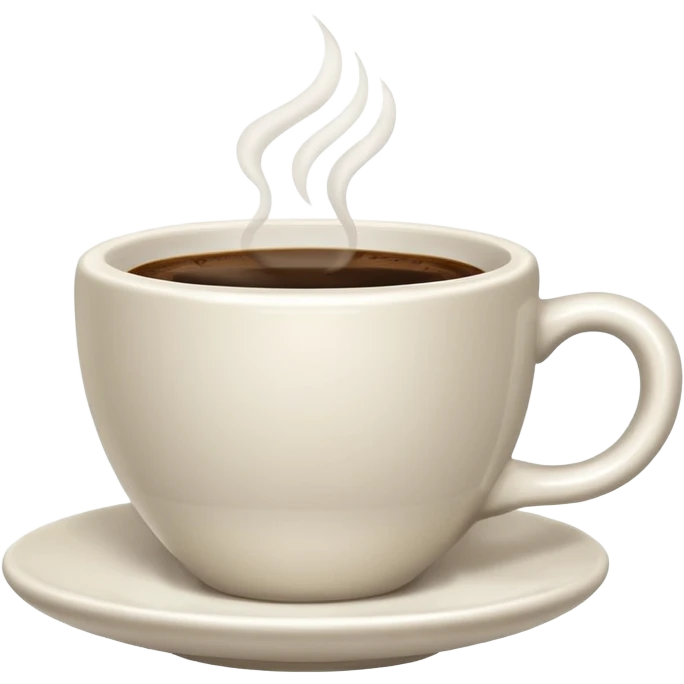 tazzina di caffè, isolated on white background emoji