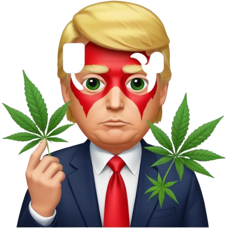 Марихуана и трамп emoji
