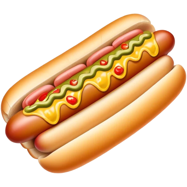 hot dog emoji