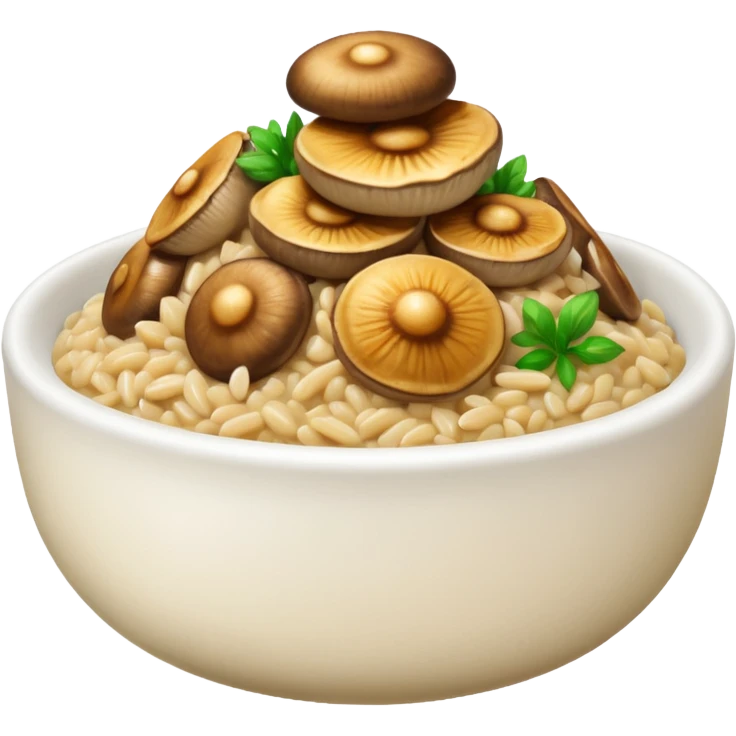 mushroom risotto emoji