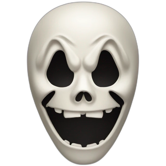 Ghostface_scream emoji