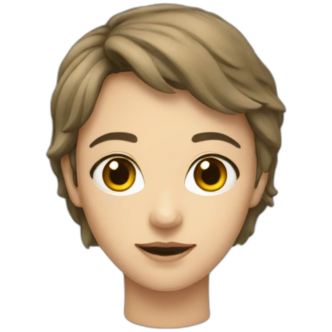 Un homme sue une femme emoji