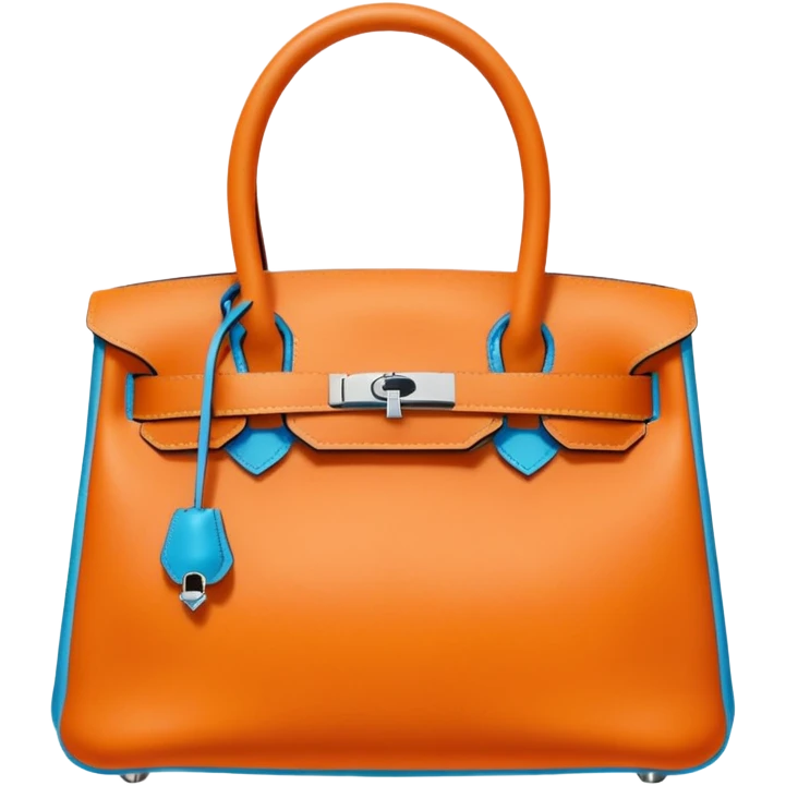 A hermes bag with labubu emoji