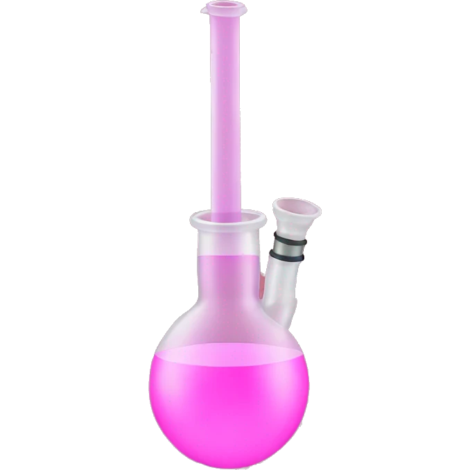 Pink bong emoji