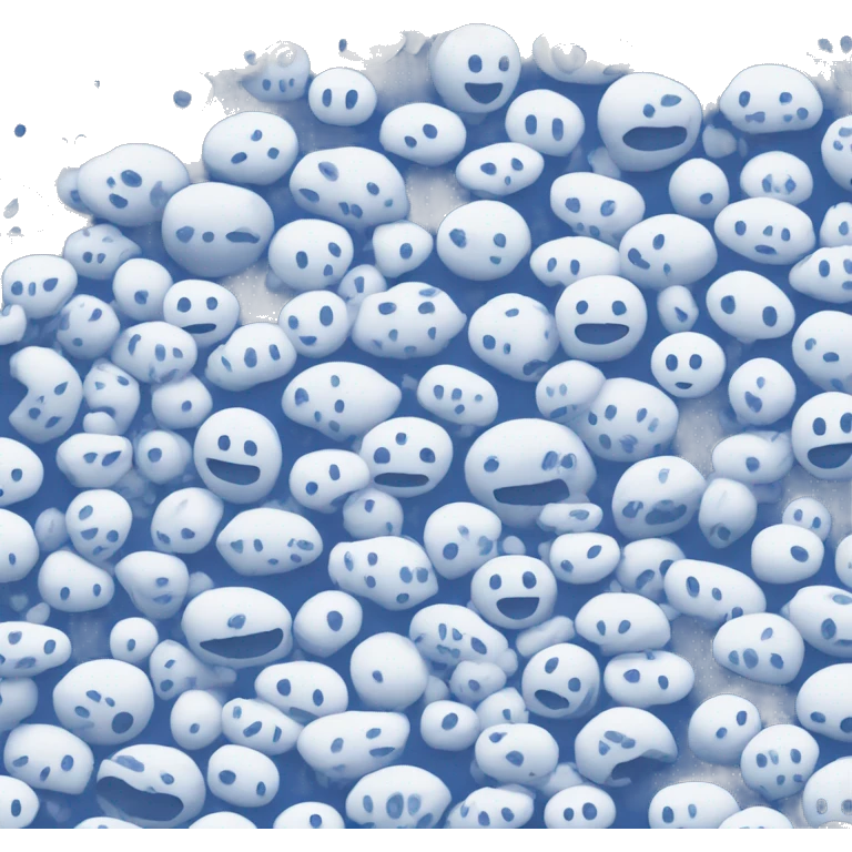 blue white rhobus pattern emoji