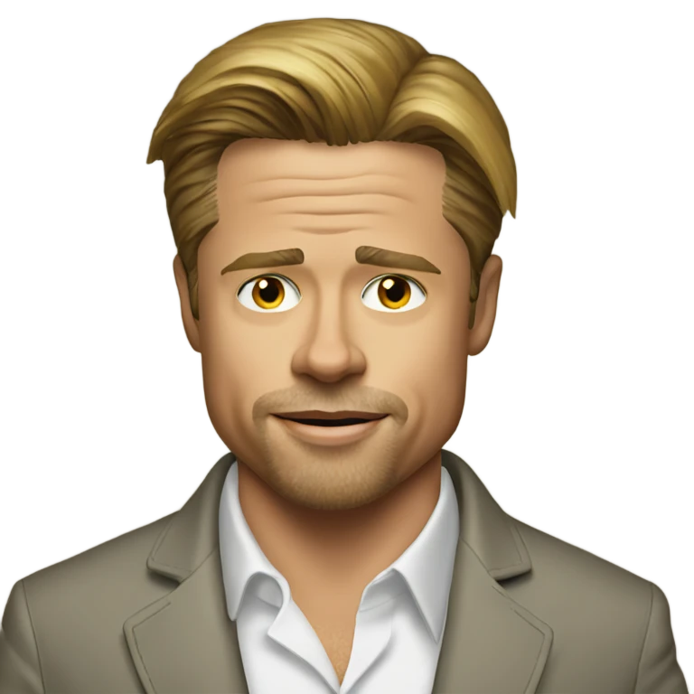 Brad Pitt emoji