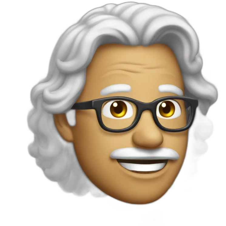 Un grand shtroumph emoji