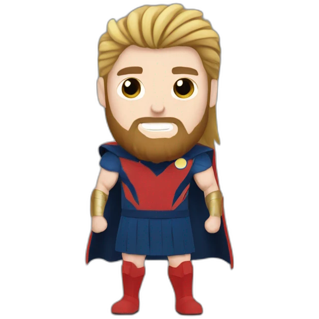 thor style messi emoji