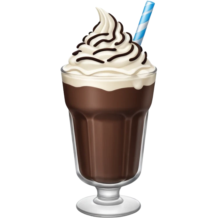 oreo milkshake emoji