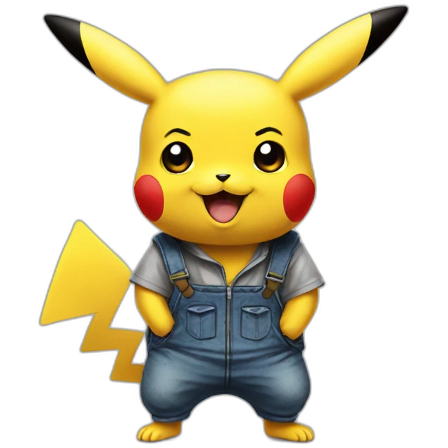 Pikachu sur sacha emoji