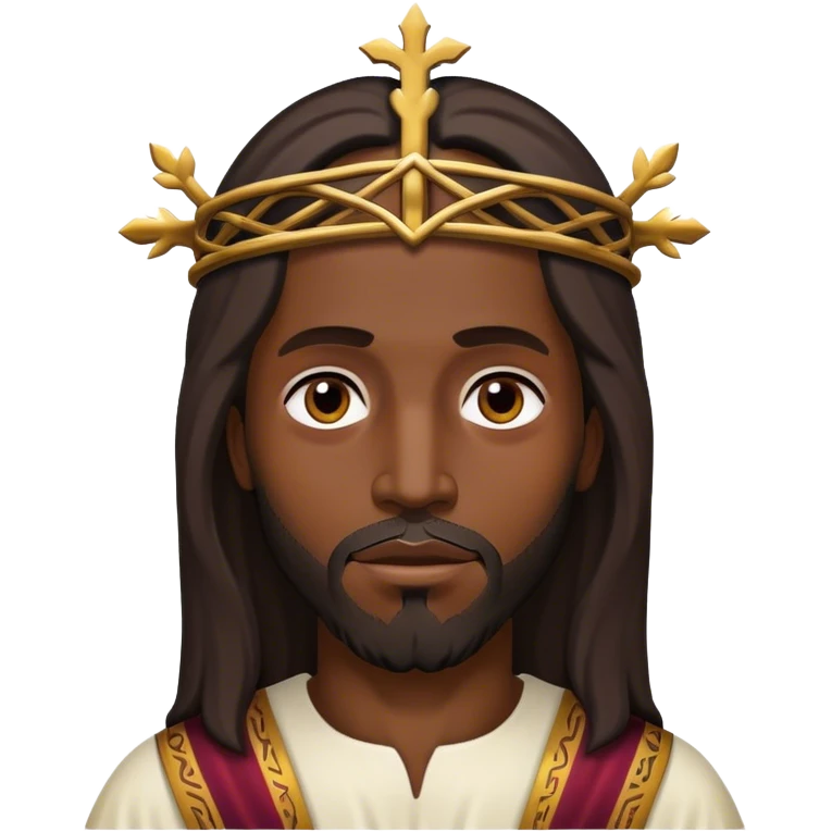 Black Jesus emoji