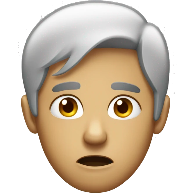 Stressed out emoji