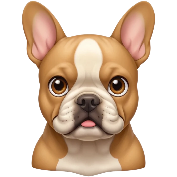 French bulldog  emoji