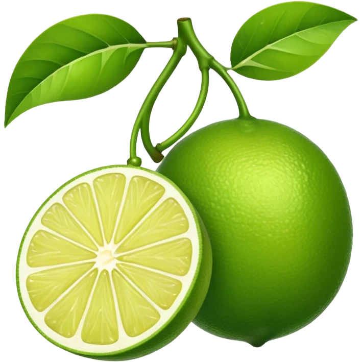 twist of lime emoji
