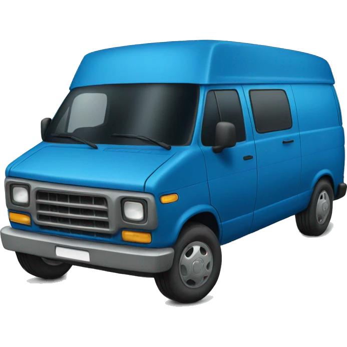 Big Blue Van emoji